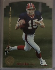 1995 SP Championship Die Cuts 4 Todd Collins Bills Parallel Rookie Football Card