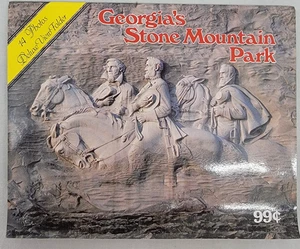 Stone Mountain, Ga. ~ Stone Mountain Park ~ Souvenir Fold Out Photo Book - Picture 1 of 7