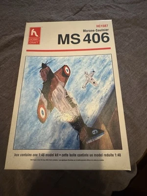 Avión de combate Hobby Craft Morane-Saulnier MS 406 escala 1/48 nuevo Foto 1 de 2