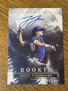 Ricky Tiedemann 2023 Panini Chronicles Origins Rookie Signatures Auto #63/199 - Picture 1 of 1