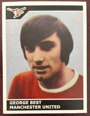 Scarce Original Unused George Best Panini Sticker Manchester United Football - Image 1 of 3