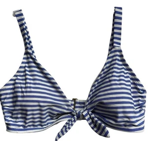 Time And Tru Womens Striped Bikini Swim Top Size 3X (24w-26w) - Picture 1 of 6