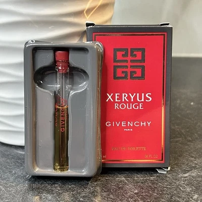 Новый Givenchy Xeryus Rouge туалетная вода мини духи флакон 0,06 унций - Изображение 1 из 4