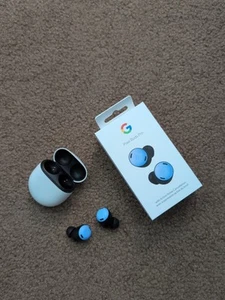 Google Pixel Buds Pro Fog Baby Blue ANC Active Noise Cancelling - Zdjęcie 1 z 4