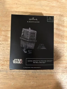 SDCC 2022 Hallmark Keepsake GONK & MOUSE DROID Star Wars /3000 NEW IN BOX - Picture 1 of 6