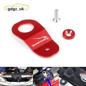 Red Aluminum Radiator Stay Mount Bracket&Washer for Honda Civic EK S2000 Acura - Picture 1 of 11