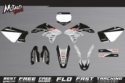 Kit de gráficos para Suzuki RMZ 250 2007 2008 2009 calcomanías pegatinas de Motard Design Foto 1 de 3