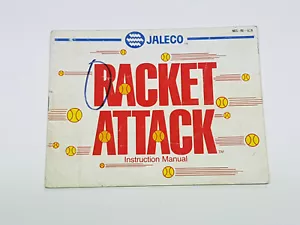 Racket Attack Authentic Original NES Nintendo Manual Only * - Picture 1 of 19