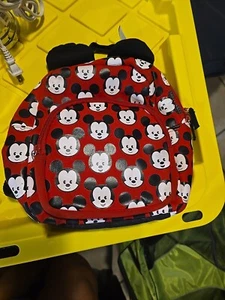 Disney Store Mickey Mouse modischer Rucksack Einheitsgröße 11" hoch - Bild 1 von 3