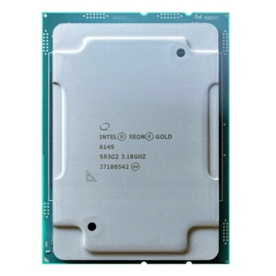 Intel Xeon Gold 6149 3.10GHz 16-Core 205W C621 SR3G2 LGA-3647 CPU Processors - Image 1 of 4