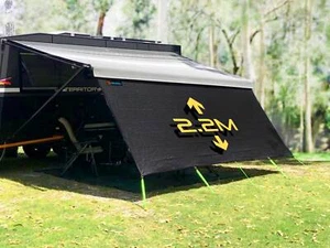 Offroad Caravan Privacy Screen 5.8x2.2m suit 20Ft Awning (2.2m Drop) - Picture 1 of 1
