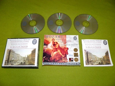Mozart - The 6 String Quintets - Quatuor Talich - IMPORT Calliope 3xCD Box NM - Image 1 of 3