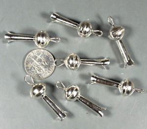 Squash Blossom Bench Beads Sterling Silver made in the USA