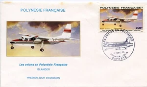 Fdc / First Day / French Polynesia / Pa No. 150 The Planes in Polynesia - Picture 1 of 1