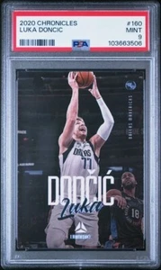 Panini Chronicles #160 2020-21 Luka Doncic graduado PSA 9 como nuevo - Imagen 1 de 1
