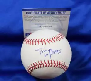 Tony Larussa PSA DNA Coa Autograph Major League OML Signed Baseball - Picture 1 of 2