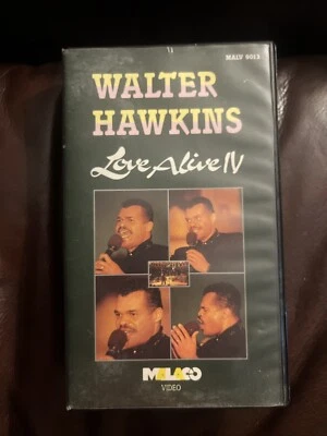 Walter Hawkins: Love Alive IV VHS Tape - Rare Gospel - Image 1 of 4