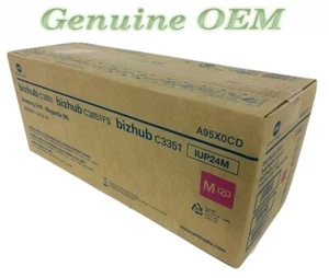 A95X0CD/IUP24M,IU-P24M Original OEM Konica Minolta Drum, Magenta Genuine Sealed - Afbeelding 1 van 1