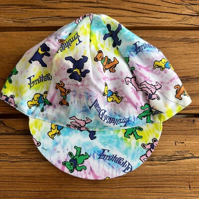 GRATEFUL DEAD MARCHING TIE DYE BEARS CLASSIC TEAM CYCLING CAP NEW HAT FREE SHIP! - Image 1 of 2