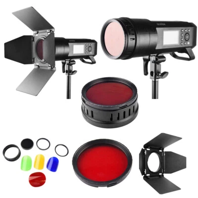 Godox BD-08 Barn Door and Color Filter for AD400Pro Outdoor Flash Strobe Light1x - Image 1 of 4