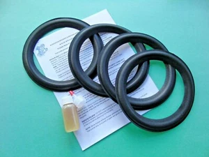 EPI EPICURE MODEL 20 SPEAKER REPAIR KIT FOAM SURROUNDS -MADE IN USA* - Picture 1 of 1