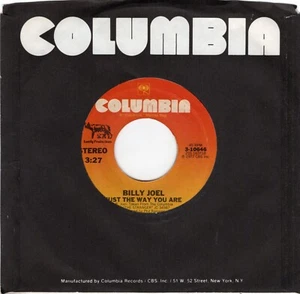 Billy Joel - Just The Way You Are 1977 Columbia Pop Rock VG+ - Picture 1 of 4