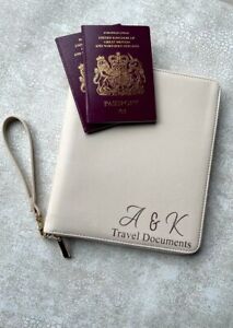 Spersonalizowane dokumenty podróży Uchwyt na paszport Portfel Etui rodzinne Letnie wakacje