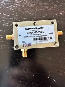 RF Mini-Circuits ZNDC-13-2G-S, 13 dB Directional Coupler, 800 - 2000 MHz, 50Ω - Picture 1 of 1