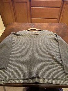 Suéter a rayas metálicas de gran tamaño colección Neiman Marcus talla pequeña #3 - Imagen 1 de 4
