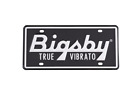Plaque d'immatriculation en métal Bigsby True Vibrato