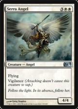 1x Serra Angel - Foil MTG Magic 2012 (M12) NM Magic Foil
