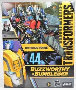TRANSFORMERS 2022 STUDIO SERIES 44 BUZZWORTHY BUMBLEBEE OPTIMUS PRIME LEADER MIB - Picture 1 of 15
