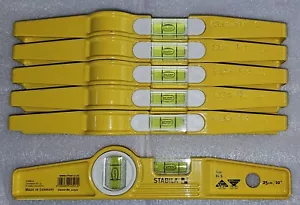 Stabila 250mm Bridge Level - 2 Vials TORPEDO LEVEL - Picture 1 of 3