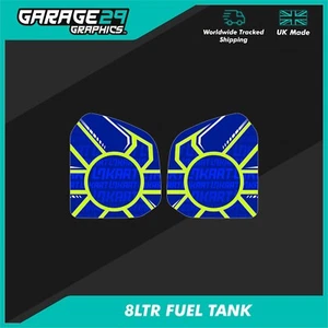 LN KART STYLE OTK 8LTR FUEL TANK KARTING STICKERS - Picture 1 of 1
