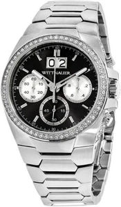 Wittnauer WN3049 Men's Brody Gunmetal Dial Steel Bracelet Chronograph Watch - Picture 1 of 6