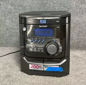 Sharp CD-XP7700 Mini System πΆ MP3, CD-R/RW, Cassette Deck, Black β
- Picture 1 of 15