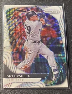 GIO URSHELA - 2020 Prizm Baseball - WHITE WAVE PRIZM - #85 - New York Yankees - Picture 1 of 2