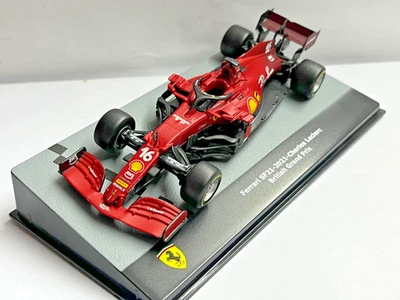 Auto Formula 1 Ferrari SF21 - 2021 - Charles Leclerc #16 1/43 IXO Centauria - Immagine 1 di 4