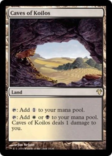 4x MTG Caves of Koilos, Light Play, English Modern Event Deck 2014 - Image 1 of 1