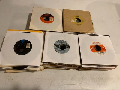 Bulk Lots of about 250 45s from the 1950s-1980s Rock, Pop, R&B, Country - Image 1 of 2