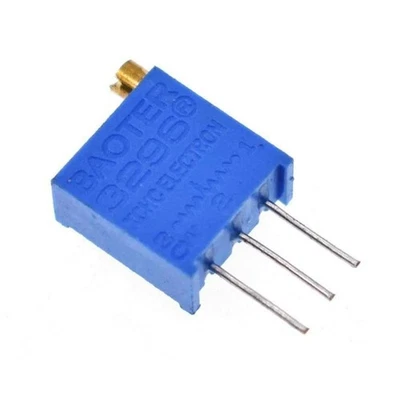 1x Potenciometro Multivuelta 1K ohm 3296-W 0,5w resistencia variable Trimpot - Imagen 1 de 3