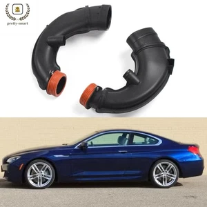 Mangueras de admisión de aire del motor trasero de 2 piezas para BMW E70 E71 F02 F07 F12 F13 550i 650i 750Li - Imagen 1 de 10