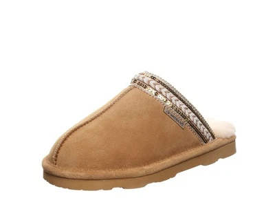 Женские повседневные тапочки Bearpaw Tanya замшевые верхние блестки 3222W - Изображение 1 из 4