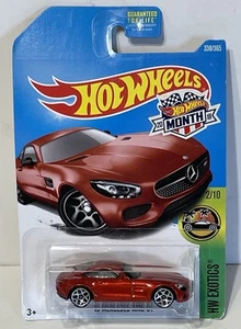 Hot Wheels 2018 Month ‘15 Mercedes-AMG GT 338/365 HW Exotics 2/10 Rust Orange - Picture 1 of 5