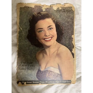 Sunday News New York 1951 - Isabel Bigley - Picture 1 of 8