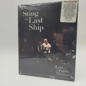 Sting The Last Ship Live at the Public Theater DVD NEW Sealed 2014 Hype Sticker - Picture 1 of 7
