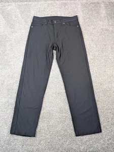 Levi Strauss 511 Pants Mens 30x30 Black Engineered For Movement Slim Fit Stretch - Picture 1 of 13