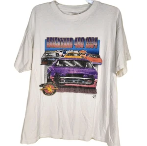 Camiseta vintage Brickyard 400 1994 puntada única Winston Cup Nascar XL EE. UU. - Imagen 1 de 7