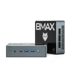 BMAX Mini PC 16GB DDR4 512GB SSD Intel N100 Linux/win 11 Pro mini PC Max 3.4GHz - Picture 1 of 8