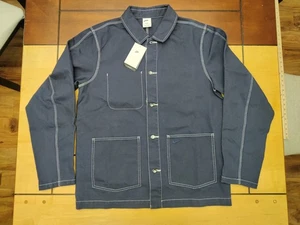 Nike Life Chore Coat Men's Medium Tall Jean Jacket Denim Blue Canvas FN036-451 - Picture 1 of 12